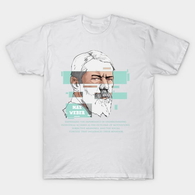 Max Weber T-Shirt by Agesswara